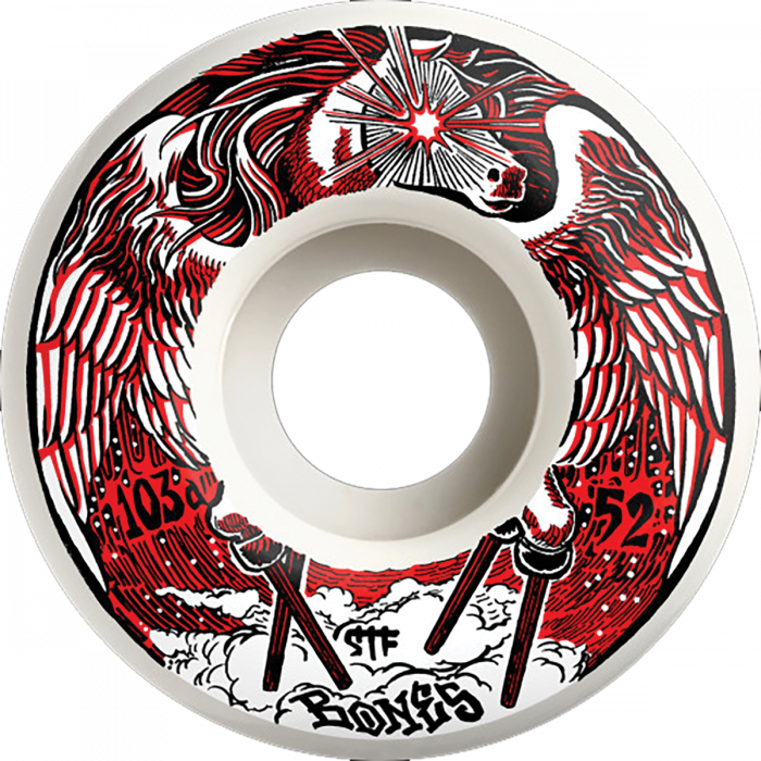 BONES STF V1 PEG-LEG-ASUS 52MM 103a WHITE