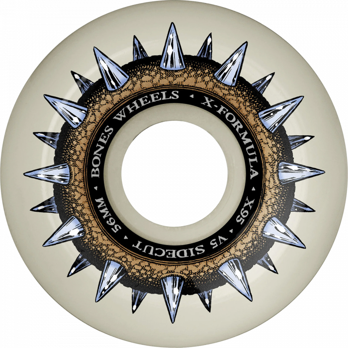 BONES XF X95 V5 SIDECUT 56mm 95A STREET CLEAT NAT
