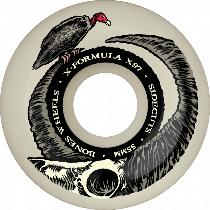 BONES XF X97 V5 SIDECUT 55mm 97A FLOOR HORNS NAT