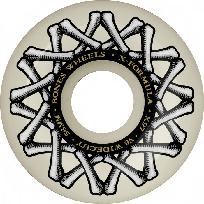 BONES XF X97 V6 WIDE-CUT 56mm 97A X-BONES LOGO