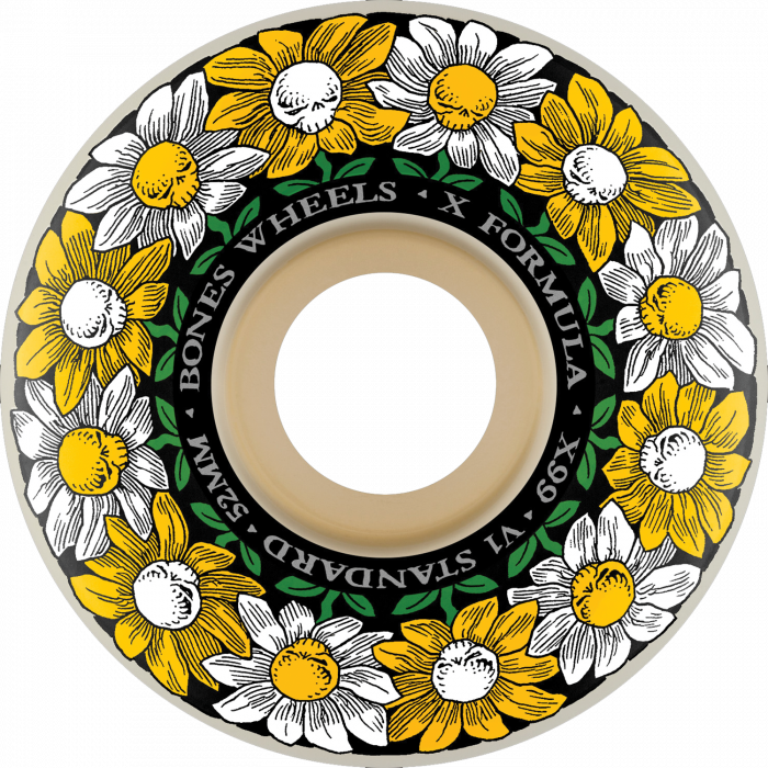 BONES XF X99 V1 STD 52MM 99A PUSHING UP DAISIES NT