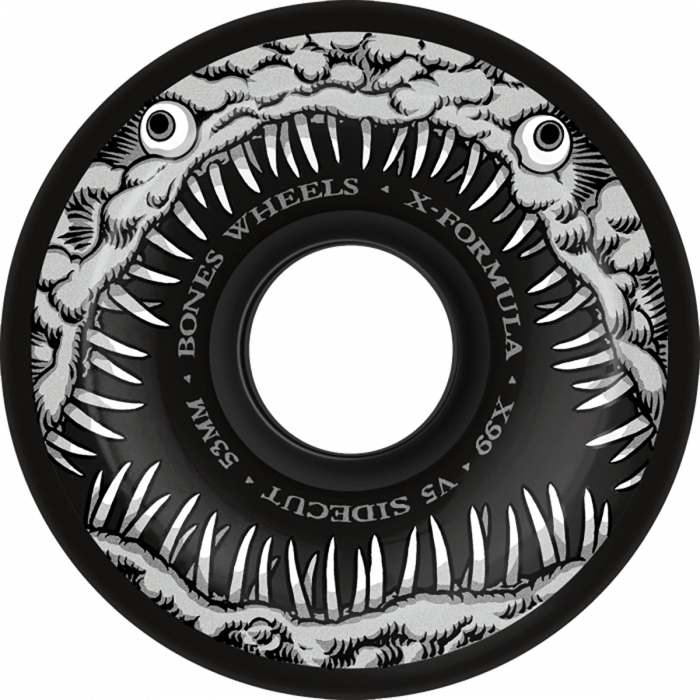 BONES XF X99 V5 SIDECUT 53MM 99A DARK WATERS BLK