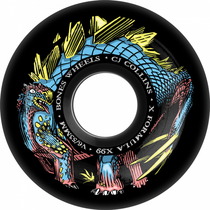 BONES COLLINS XF V6 DINO-SORTAS 53MM 99A BLK