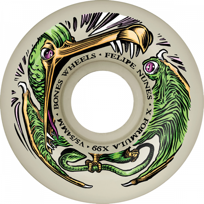 BONES NUNES XF V5 DINO-SORTAS 54MM 99A NAT
