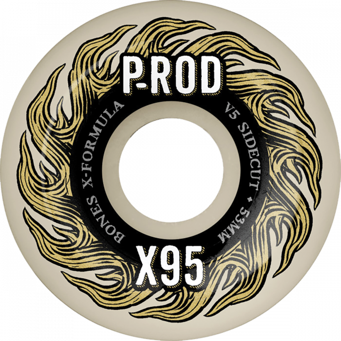 BONES P-ROD XF V5 53MM 95A NAT