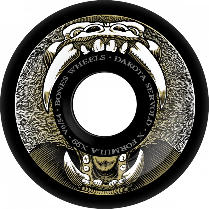BONES SERVOLD XF V6 BABOONATIC 54MM 99A BLACK