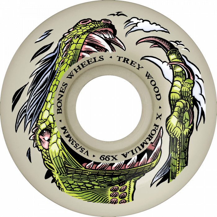 BONES WOOD XF V5 DINO-SORTAS 53MM 99A NAT