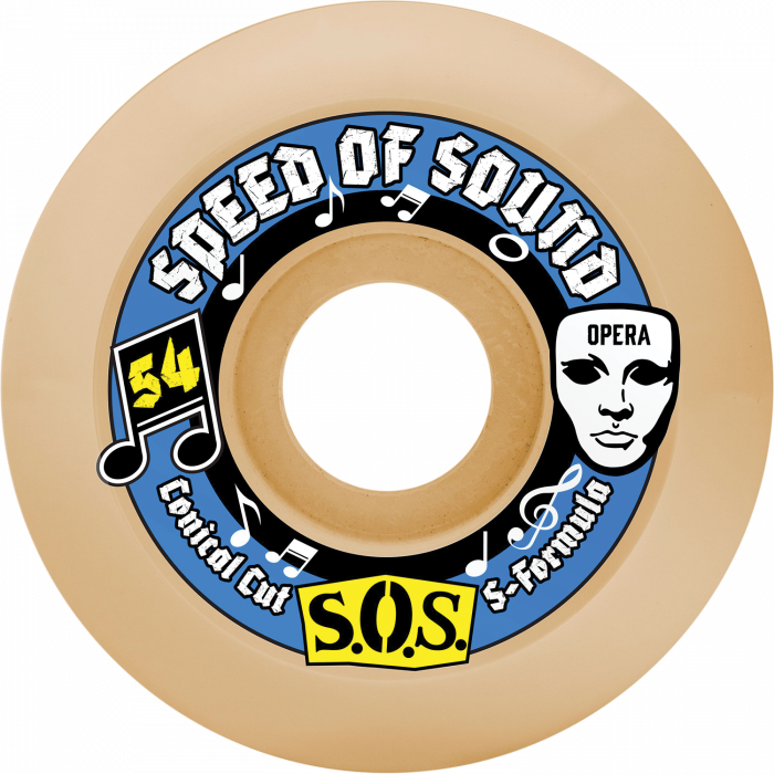 OPERA SOS MEZZO HARDLINE CONICAL 54mm 101A WHITE