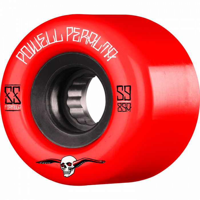 PWL/P G-SLIDES 59mm 85a RED/BLK