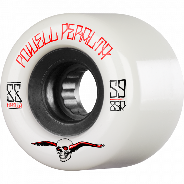 PWL/P G-SLIDES 59mm 85a WHT/BLK