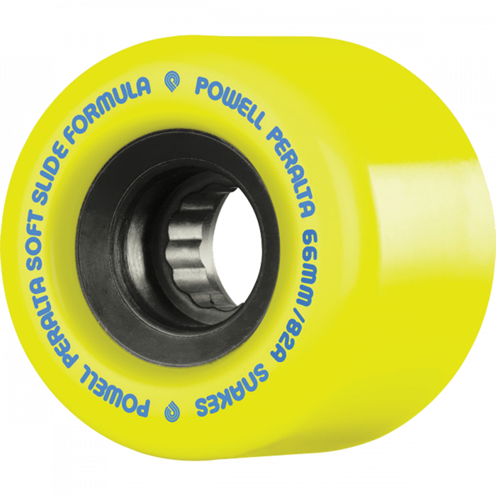 PWL/P SNAKES 66mm 82a YEL/BLK W/BLU
