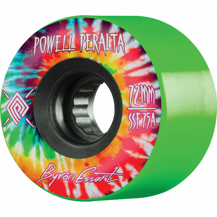 PWL/P BYRON ESSERT TIE DYE 72mm 75a GREEN