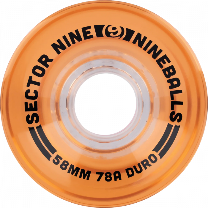 SEC9 NINEBALLS 58mm 78a CANTELOPE