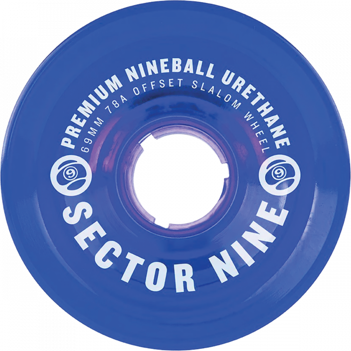 SEC9 NINEBALLS 69mm 78a CLEAR BLUE