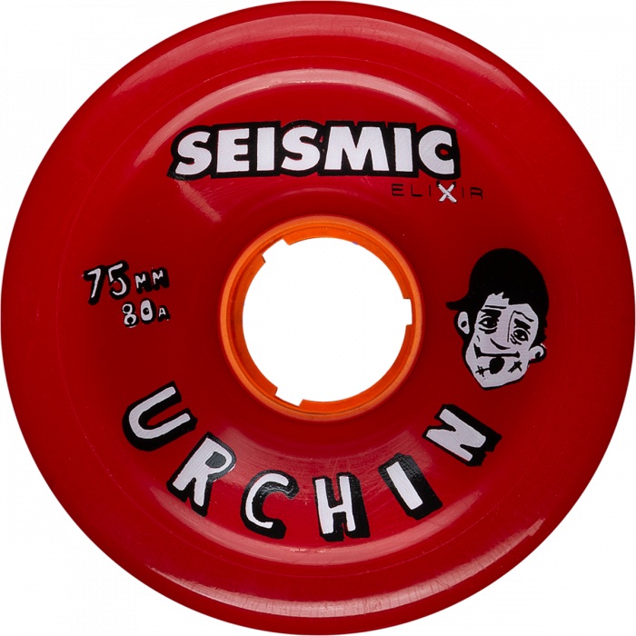 SEISMIC URCHIN 75mm 80a OPAQUE RED