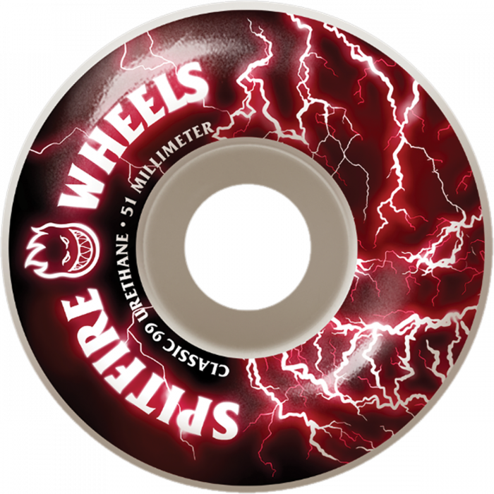 SF FIREBOLT 51MM 99A WHT/RED