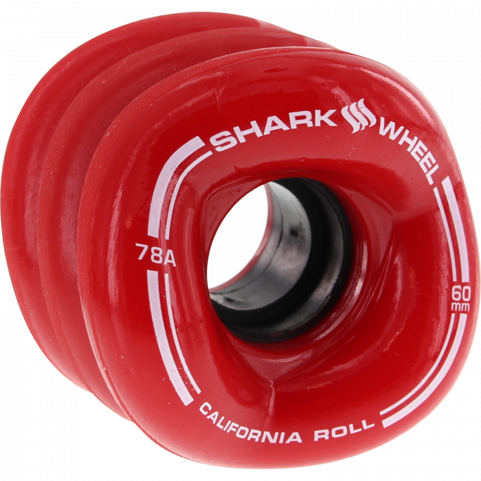 SHARK CALIFORNIA ROLL 60mm 78a SOLID RED