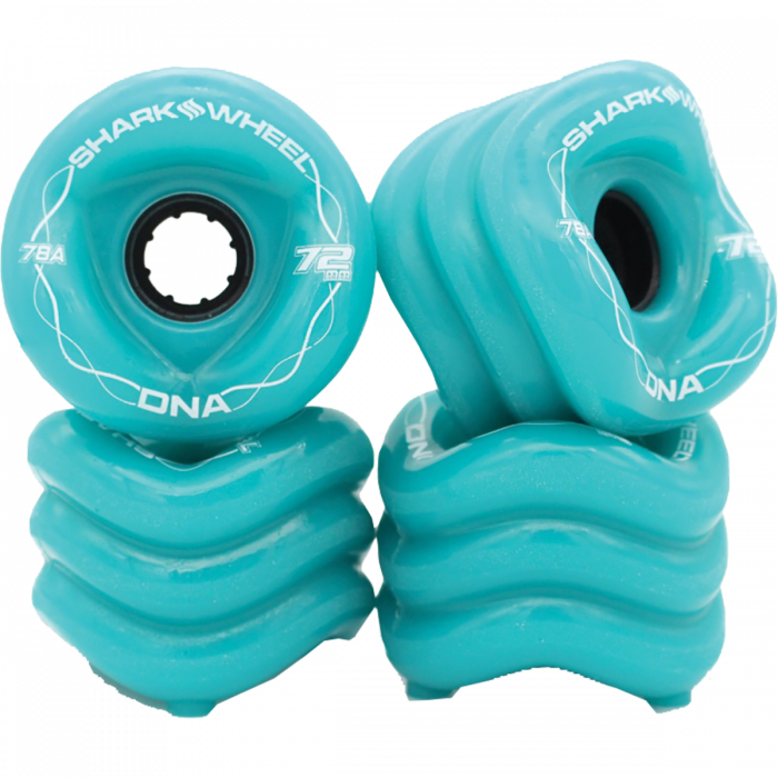 SHARK DNA 72mm 78a SOLID TURQUOISE/BLK