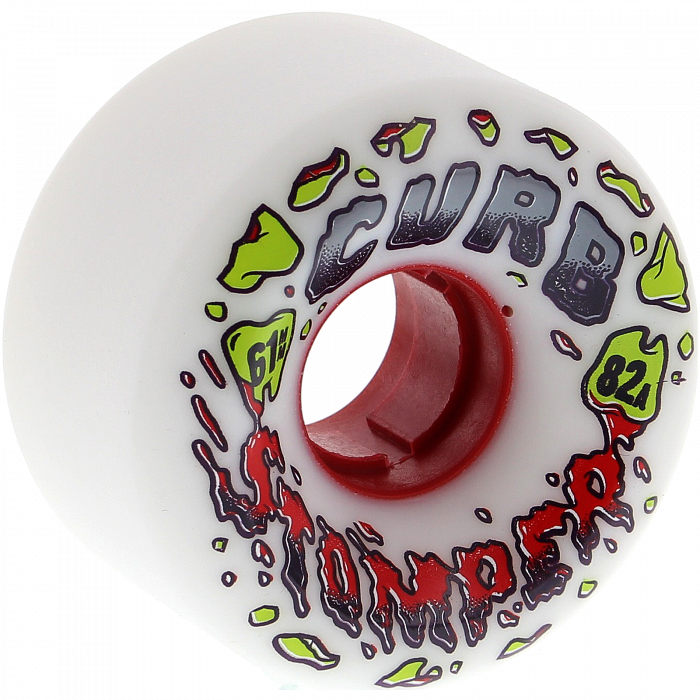 VENOM CURB STOMPERS 61mm 82a WHITE