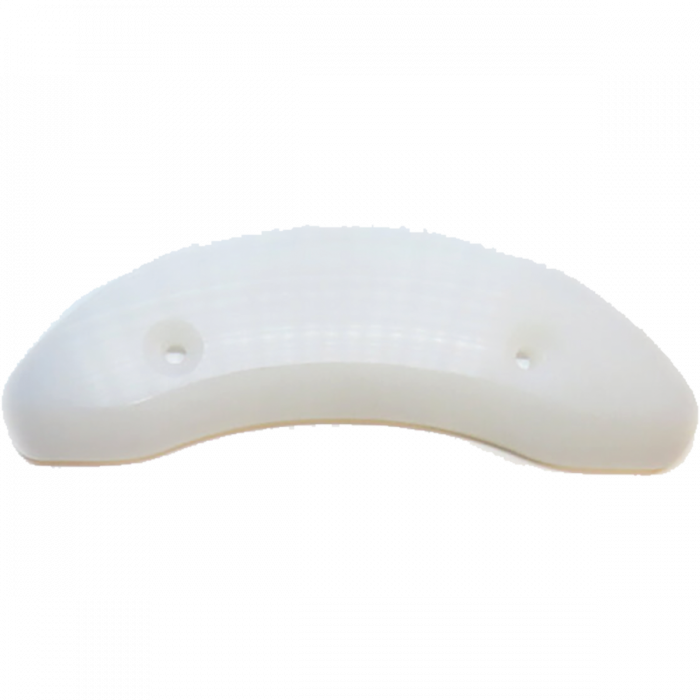 SEISMIC SKID PLATE OLD SCHOOL NOSE 118MM WHT