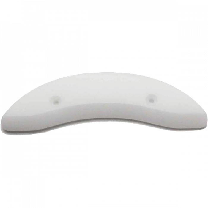SEISMIC SKID PLATE ROUND 180MM WHT