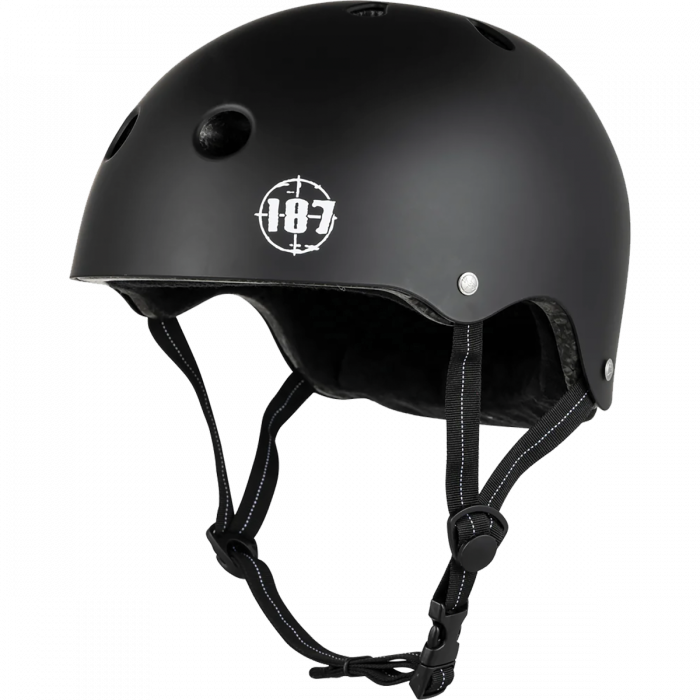 187 CERTIFIED LOW PRO HELMET L/XL-MATTE BLACK