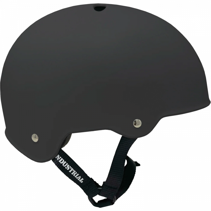 INDUSTRIAL FLAT BLACK HELMET XS