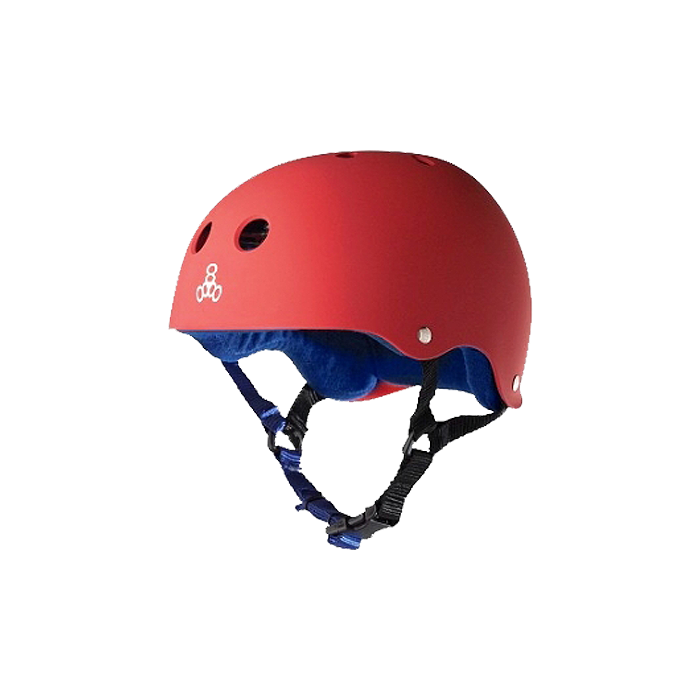 T8 HELMET RED MATTE/BLUE XL