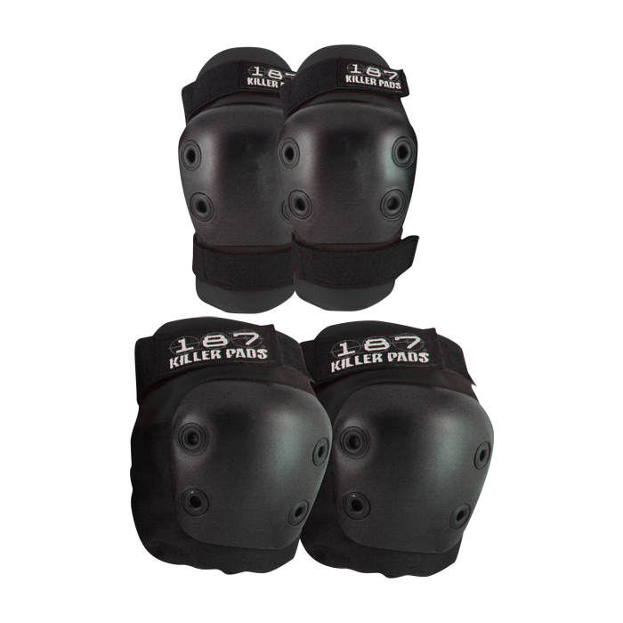 187 COMBO PACK KNEE/ELBOW PAD SET XS-BLACK