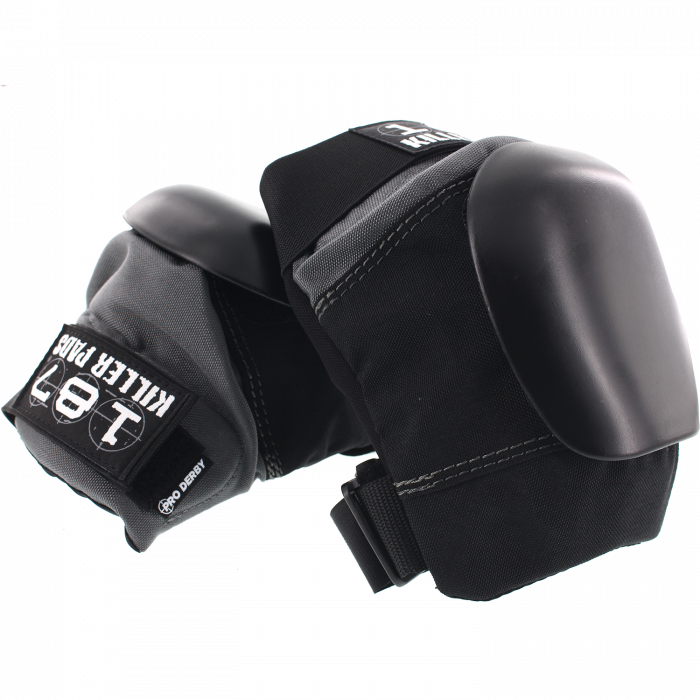 187 PRO DERBY KNEE PADS XL-BLK/GREY