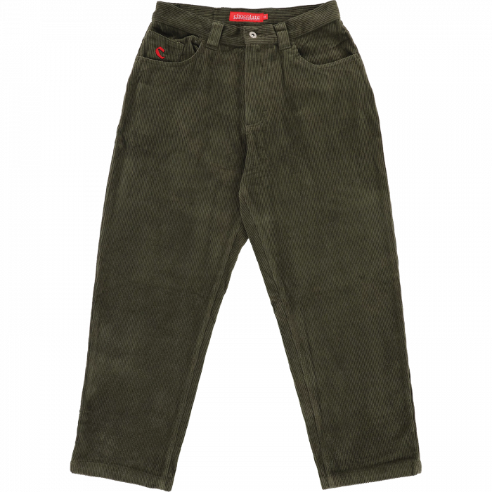 Choc Cord Pants 32 Olive