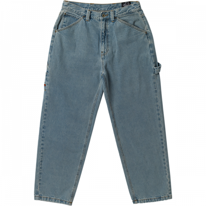 Krk Koffin Carpenter Pants 38 Bleached Denim