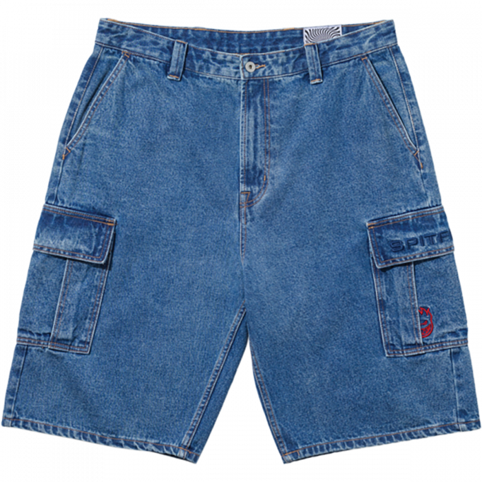 Sf Classic 87 Denim Cargo Shorts L-Lt.Stone Wash