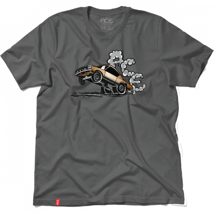 Ace Burnout Ss Xl-Charcoal