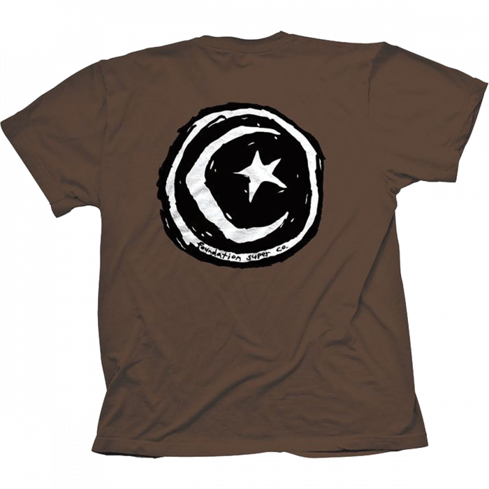 Found Star & Moon Ss S-Brown