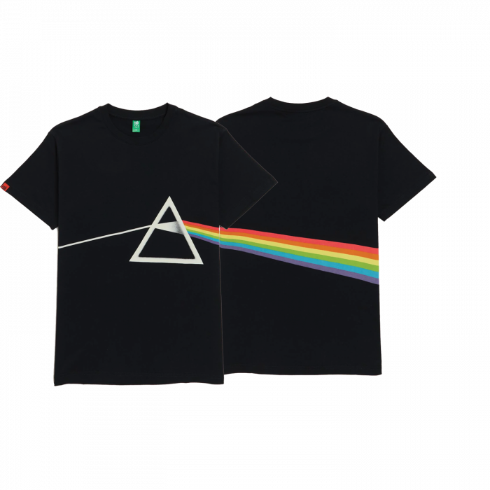 Hab/Pink Floyd Dark Side Of The Moon Ss Xl-Black
