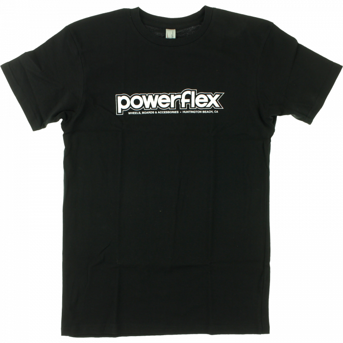 Powerflex Logo Ss M-Black/Wht