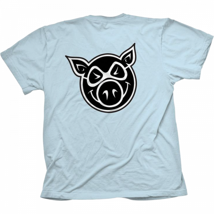 Pig Head Ss S-Pool Lt.Blue