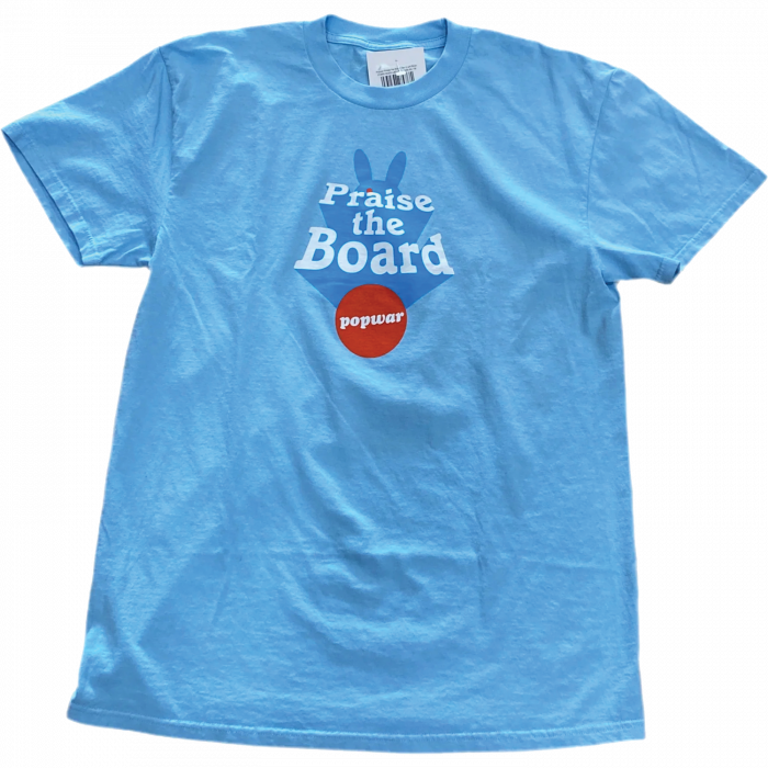 Popwar Praise The Board Ss L-Lt.Blue