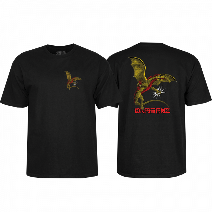Pwl/P Dragon Logo Ss Xl-Black