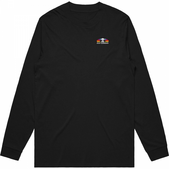Aw Spectrum Embroidered Ls S-Black