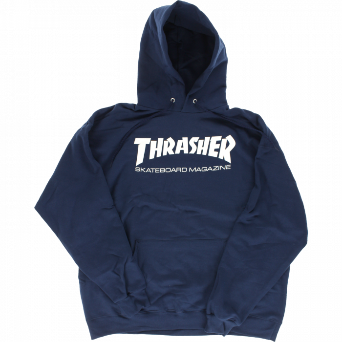 Thrasher Skate Mag Hd/Swt S-Navy/Wht