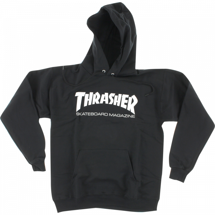 Thrasher Skate Mag Hd/Swt M-Blk/Wht