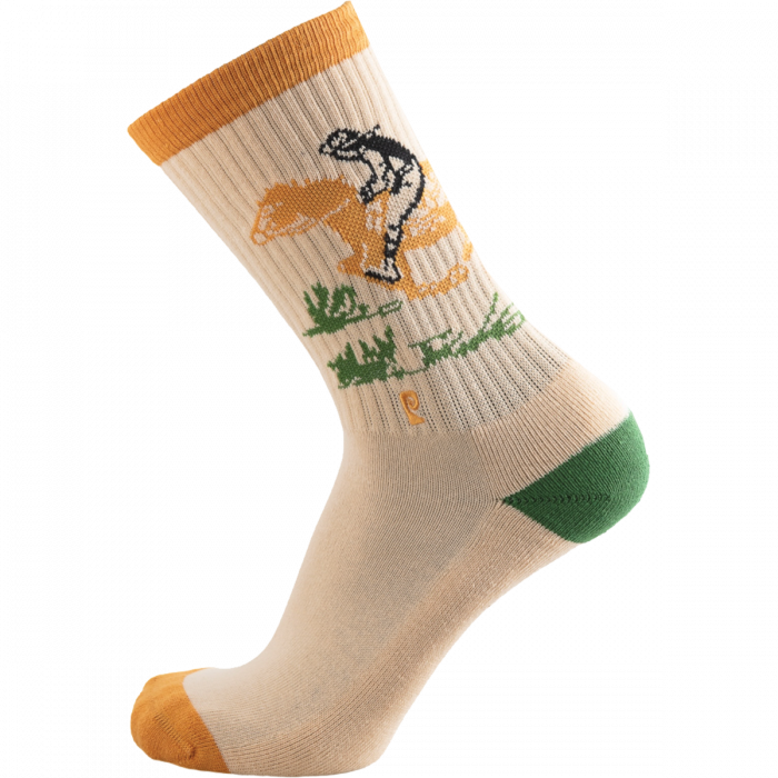 Psockadelic Out To Lunch Crew Sock