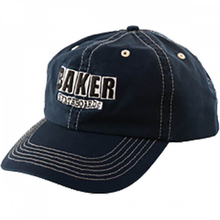 Baker Classic Logo Dad Hat Adj-Blue
