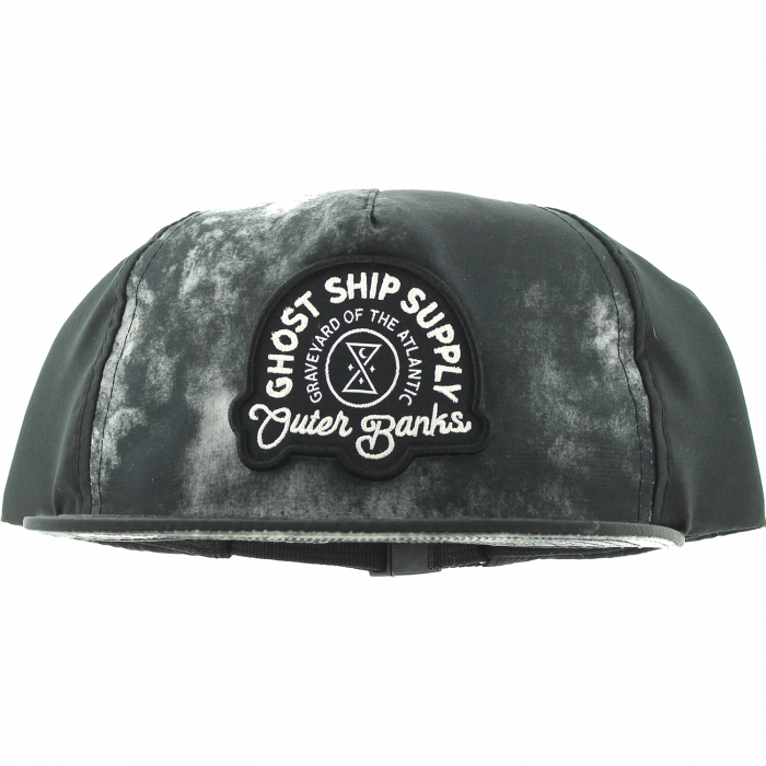 Ghost/Ship Insignia Sublimated Hat Adj-Black