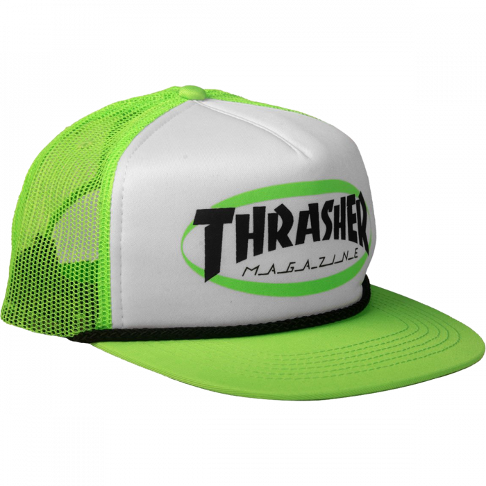 Thrasher Ellipse Rope Hat Adj-Green