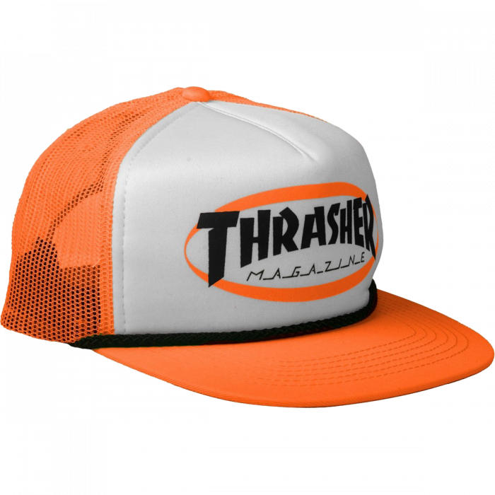 Thrasher Ellipse Rope Hat Adj-Orange