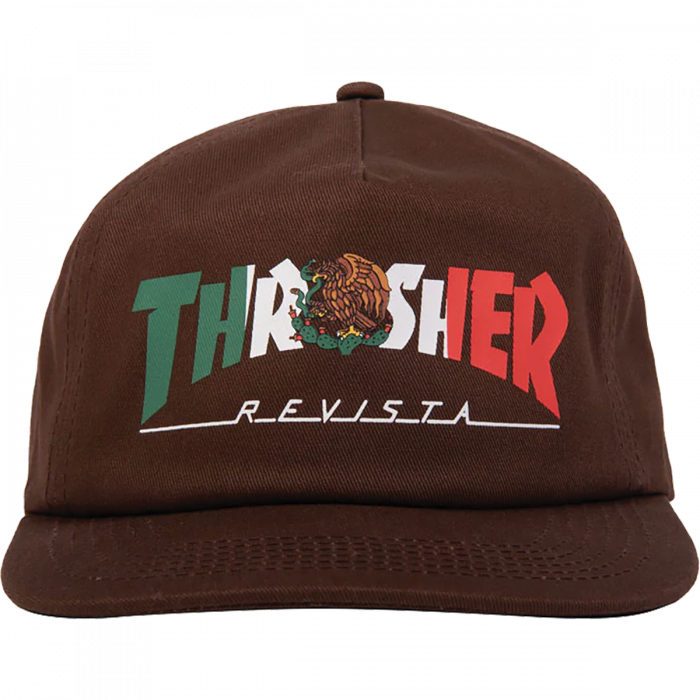 Thrasher Mexico Revista Hat Adj-Brown