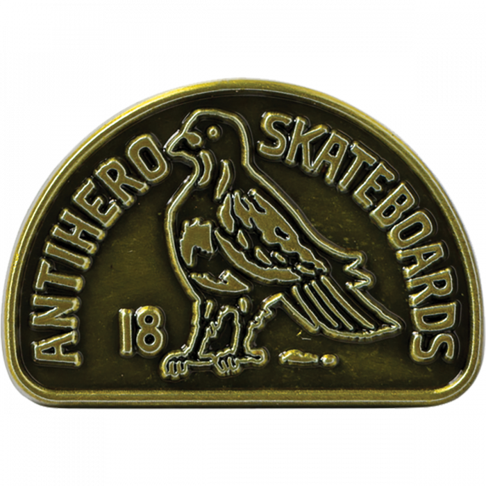 Ah Clubhouse Lapel Pin Antique Bronze